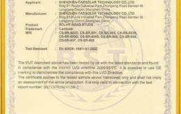 太陽(yáng)能道釘防水IP68檢測(cè)報(bào)告