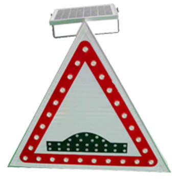 太陽能三角形駝峰橋發(fā)光標(biāo)志牌