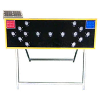 太陽能15燈施工導(dǎo)向牌