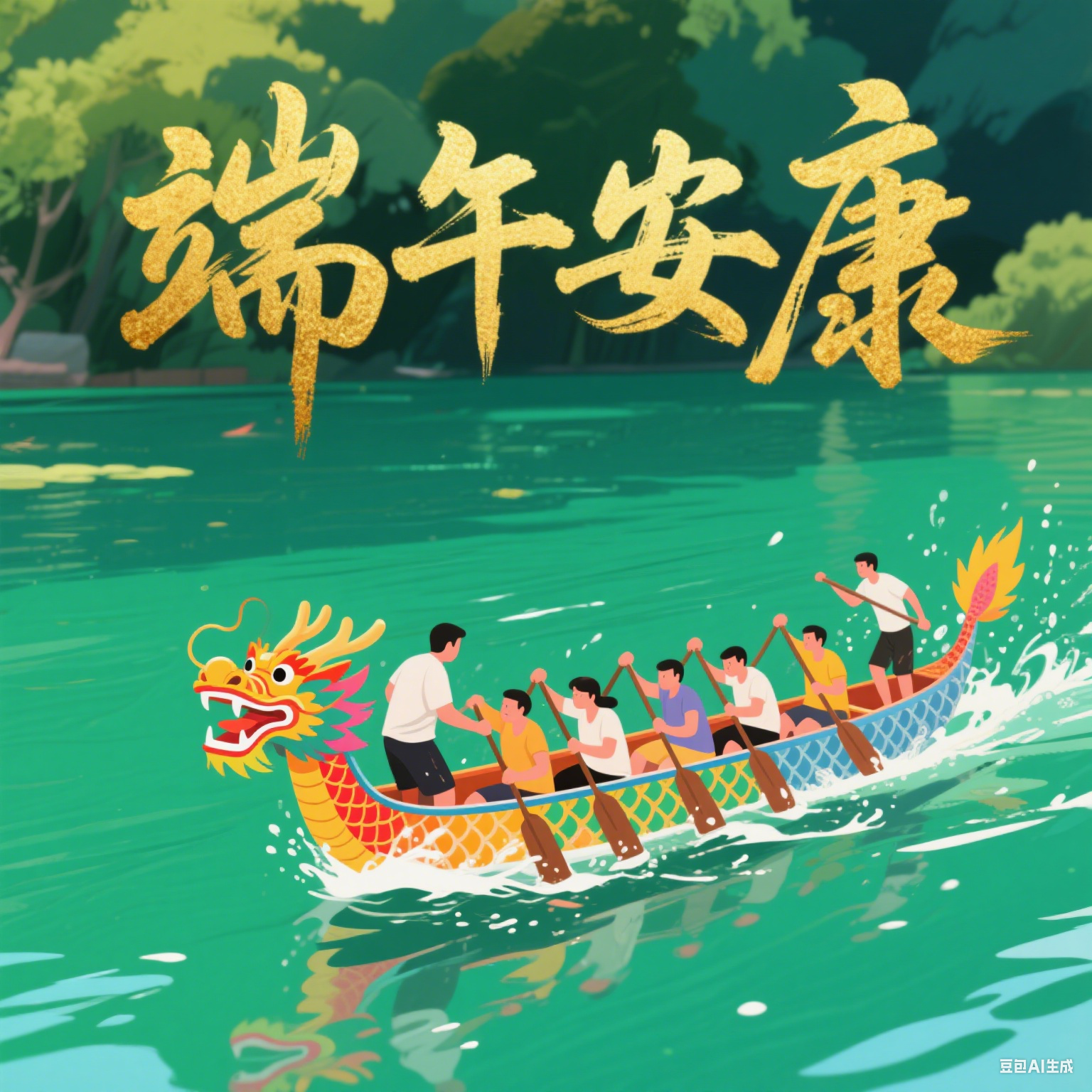 生成端午節(jié)圖片.